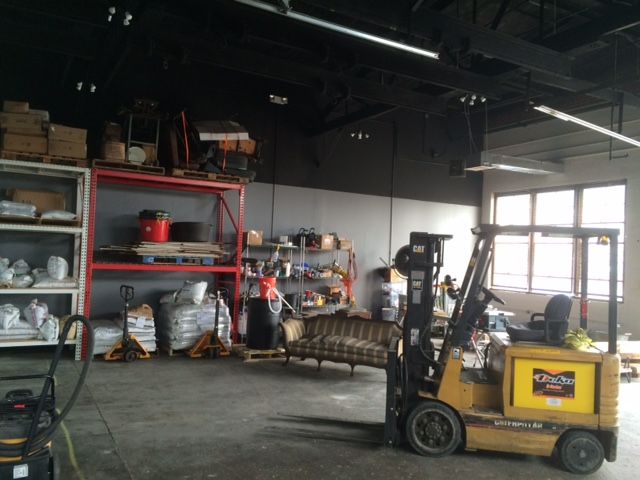 warehouse at free range brewing