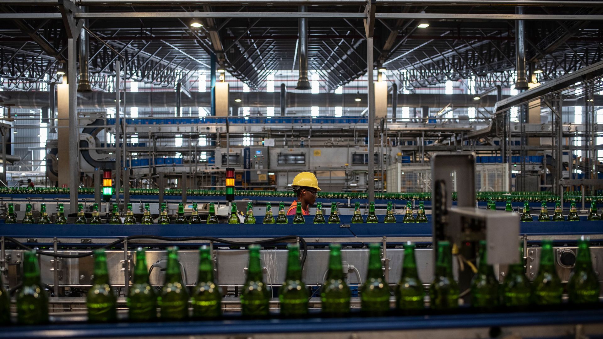 Beer production