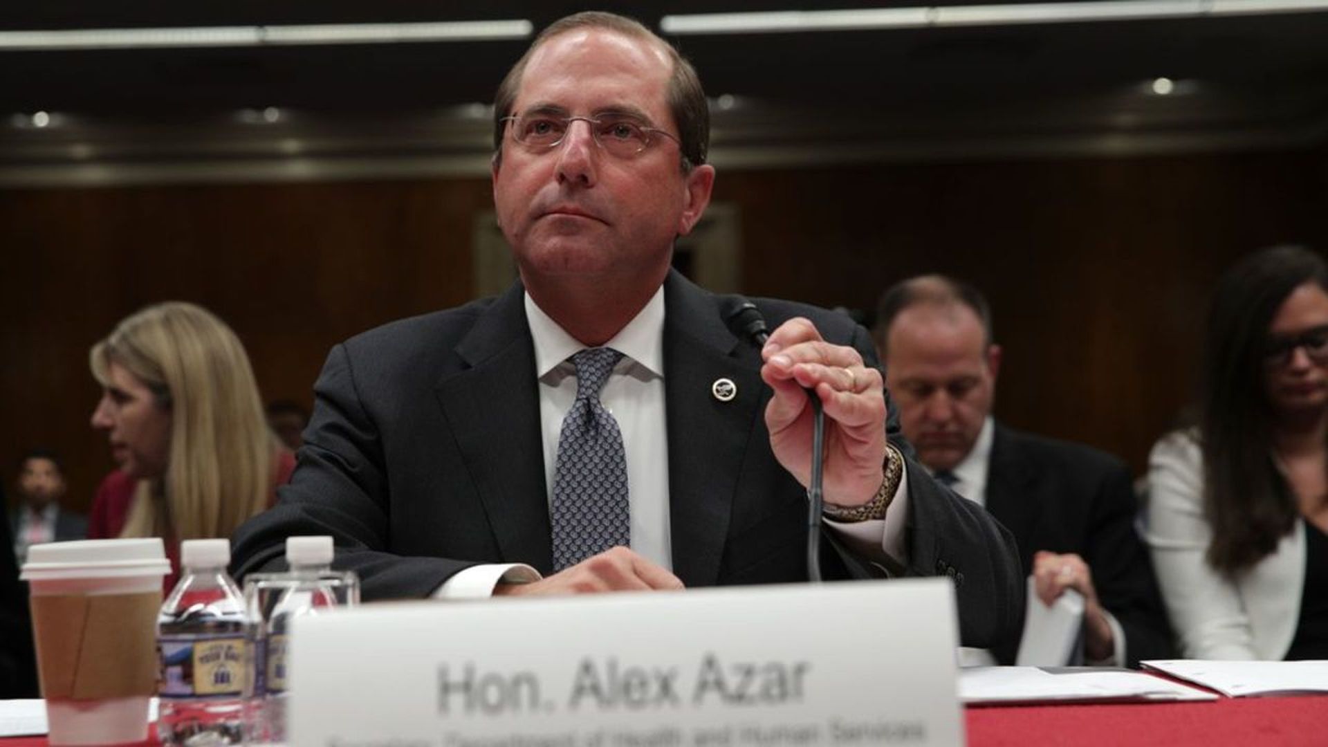 Health and Human Services head Alex Azar