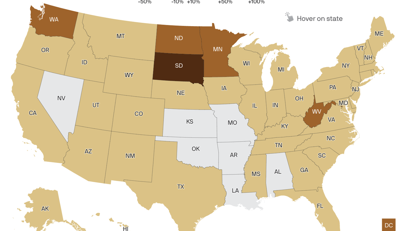 As Delta COVID cases surge, hospitals fill up across the U.S.