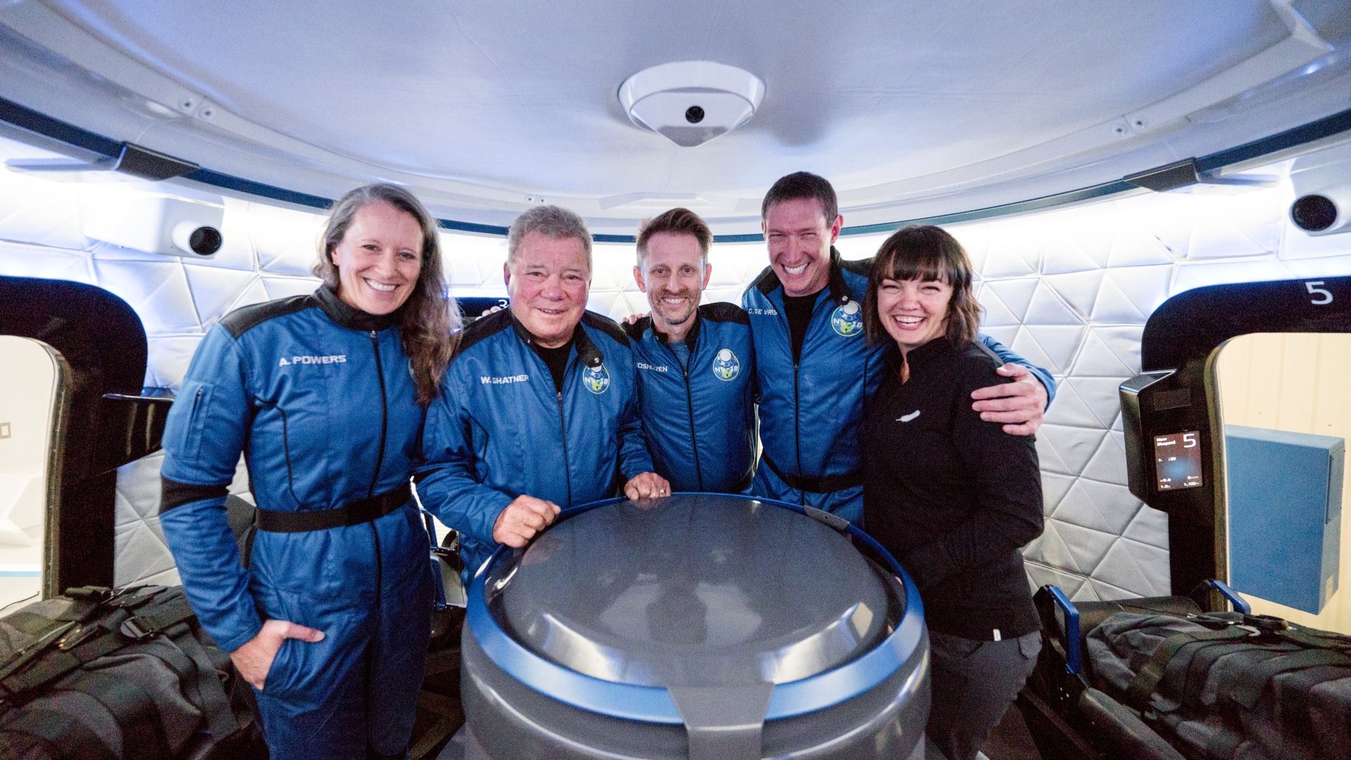 Blue Origin crew.