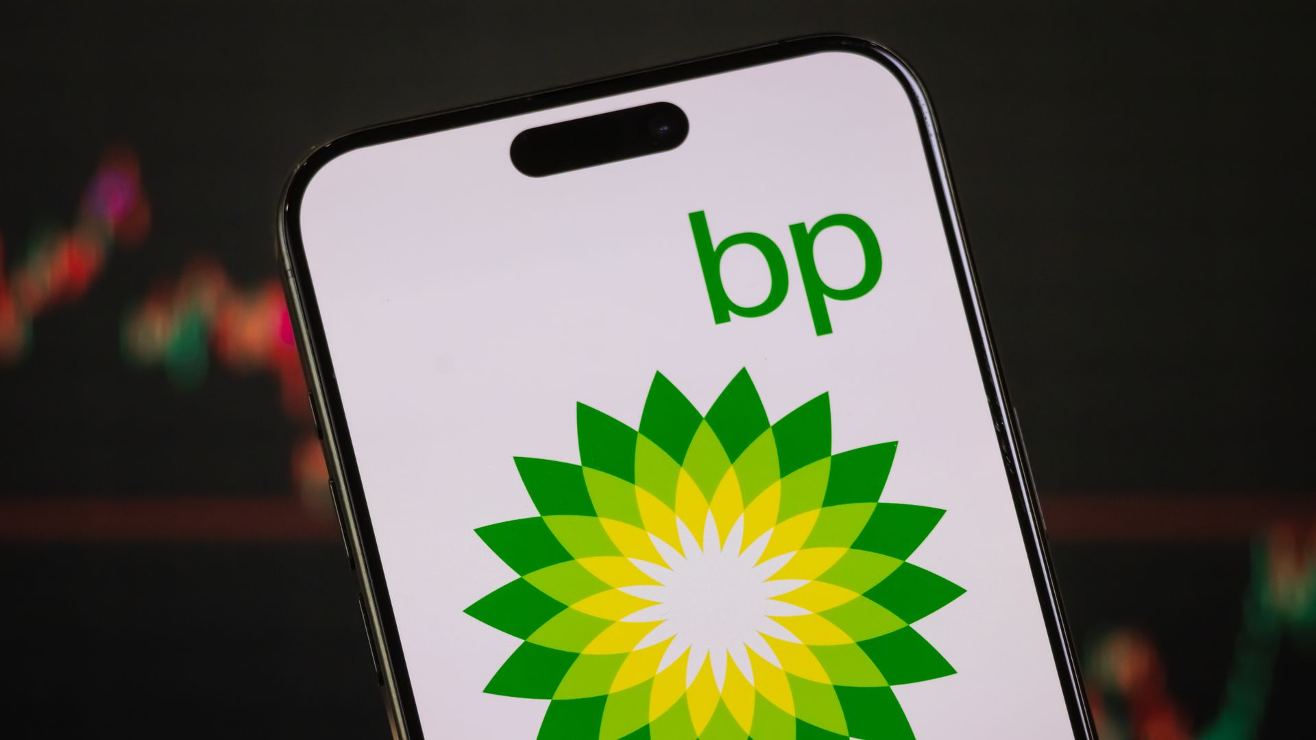 Photo of BP's logo