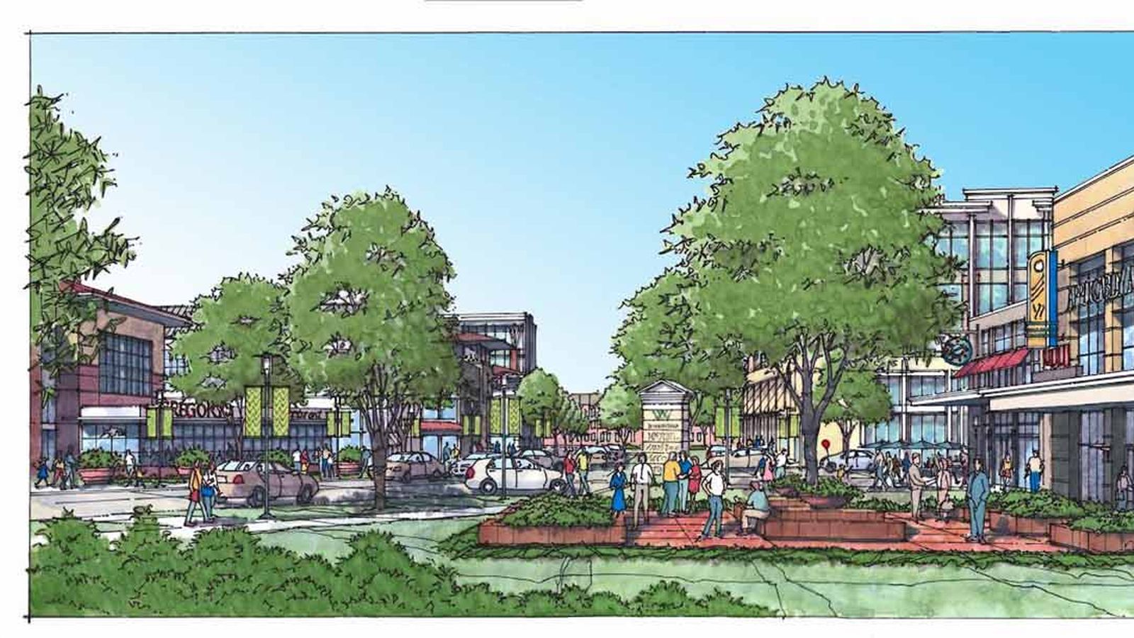 Waverly in south Charlotte is coming together. See 25 of the tenants