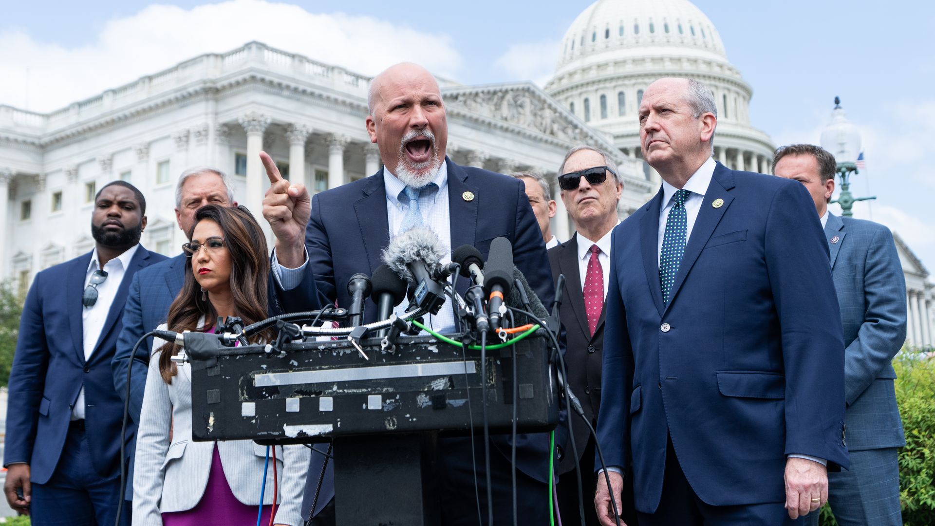 Chip Roy and Freedom Caucus members