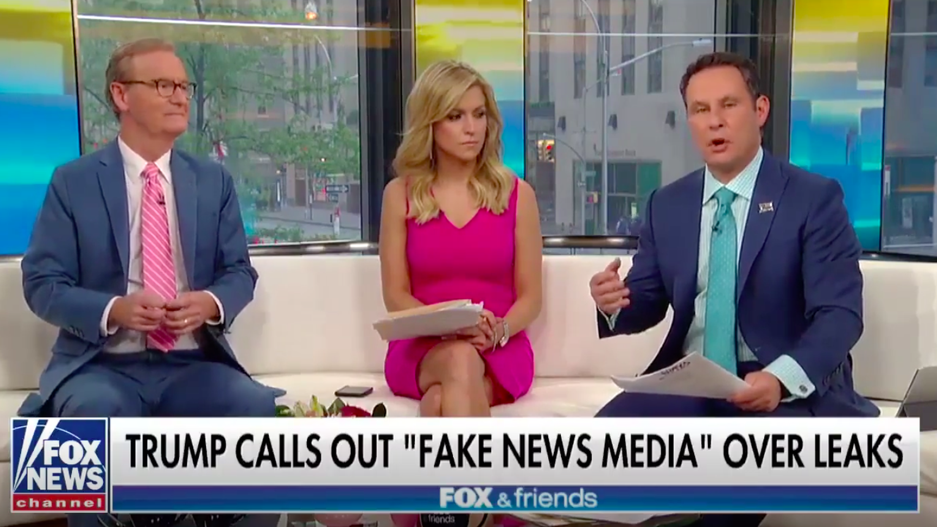 Fox & Friends co-host discuss the leaks coming out of the White House.