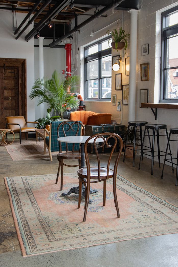 The Exchange at 36th lounge area