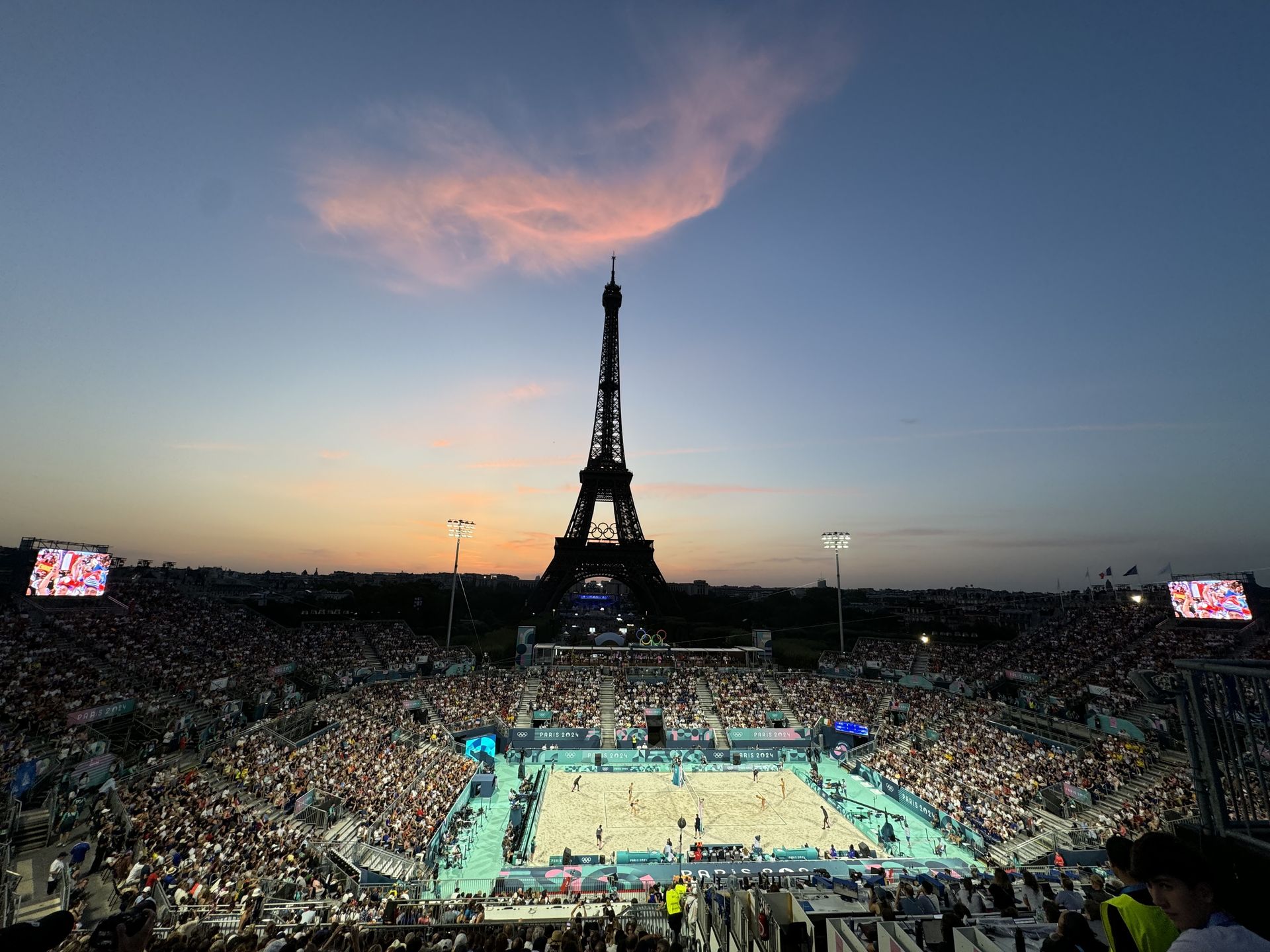 Paris' iconic architecture becomes an Olympic star