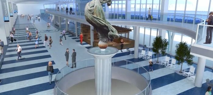 new terminal charlotte airport nc