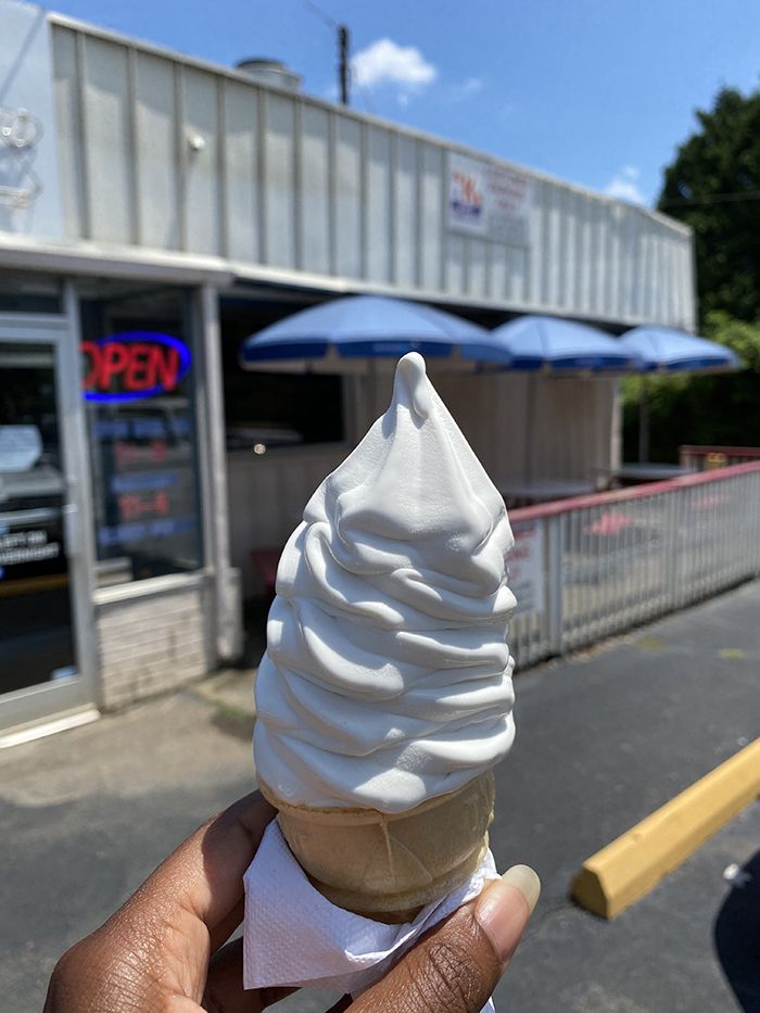 Mr. K's soft serve vertical
