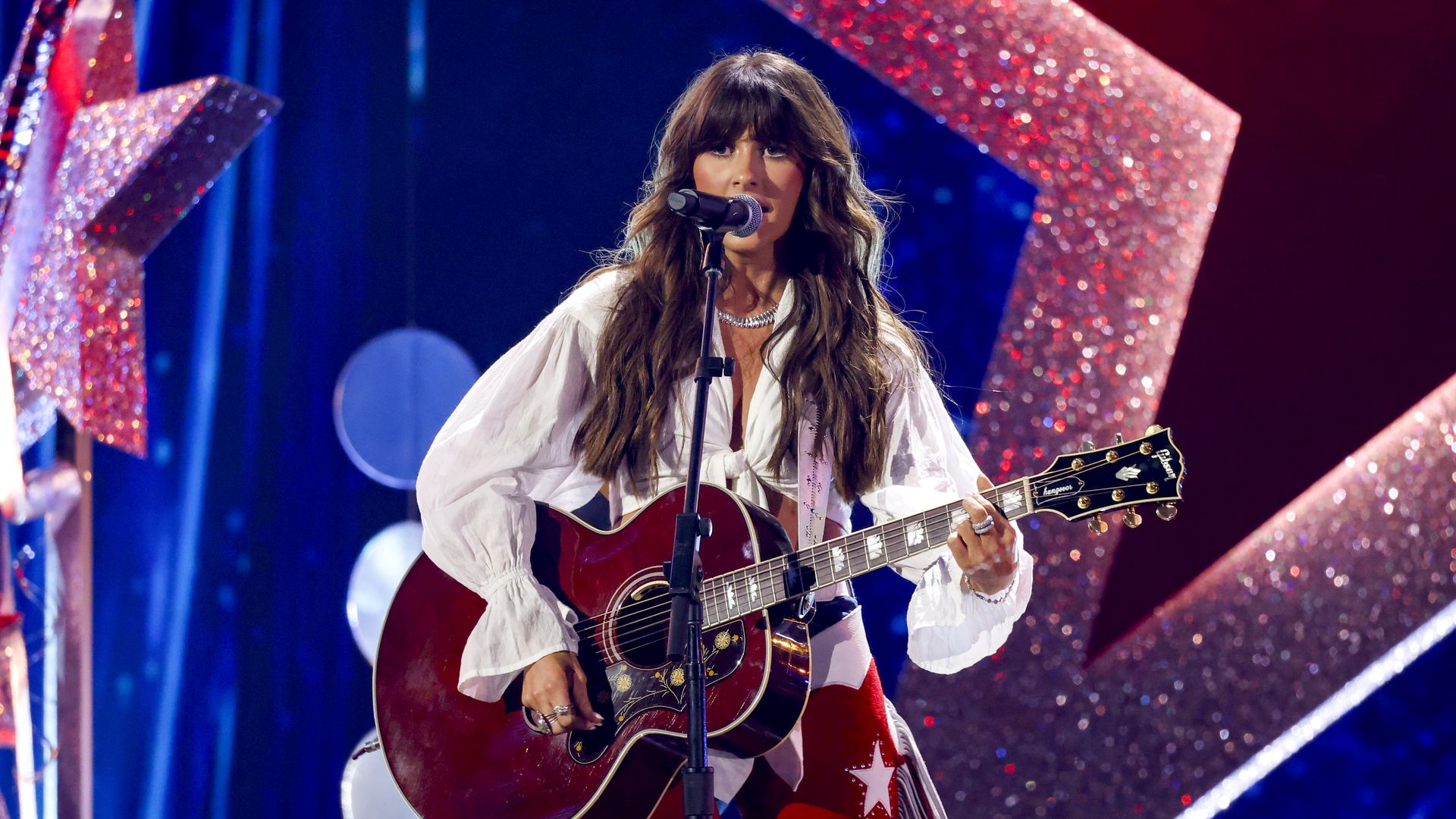 Ella Langley performs onstage during the 59th Annual Country Music Association Awards at Bridgestone Arena on November 19, 2025 in Nashville, Tennessee.