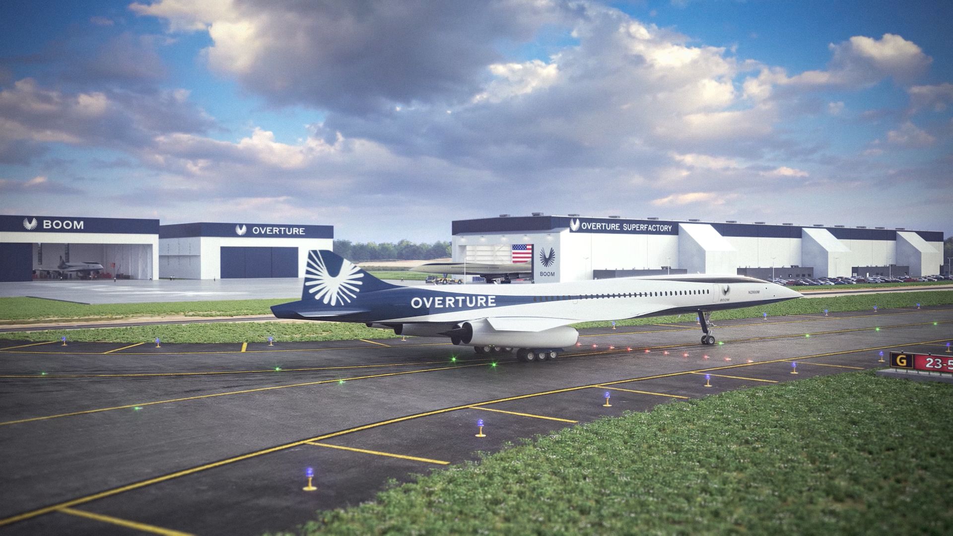 Boom supersonic factory