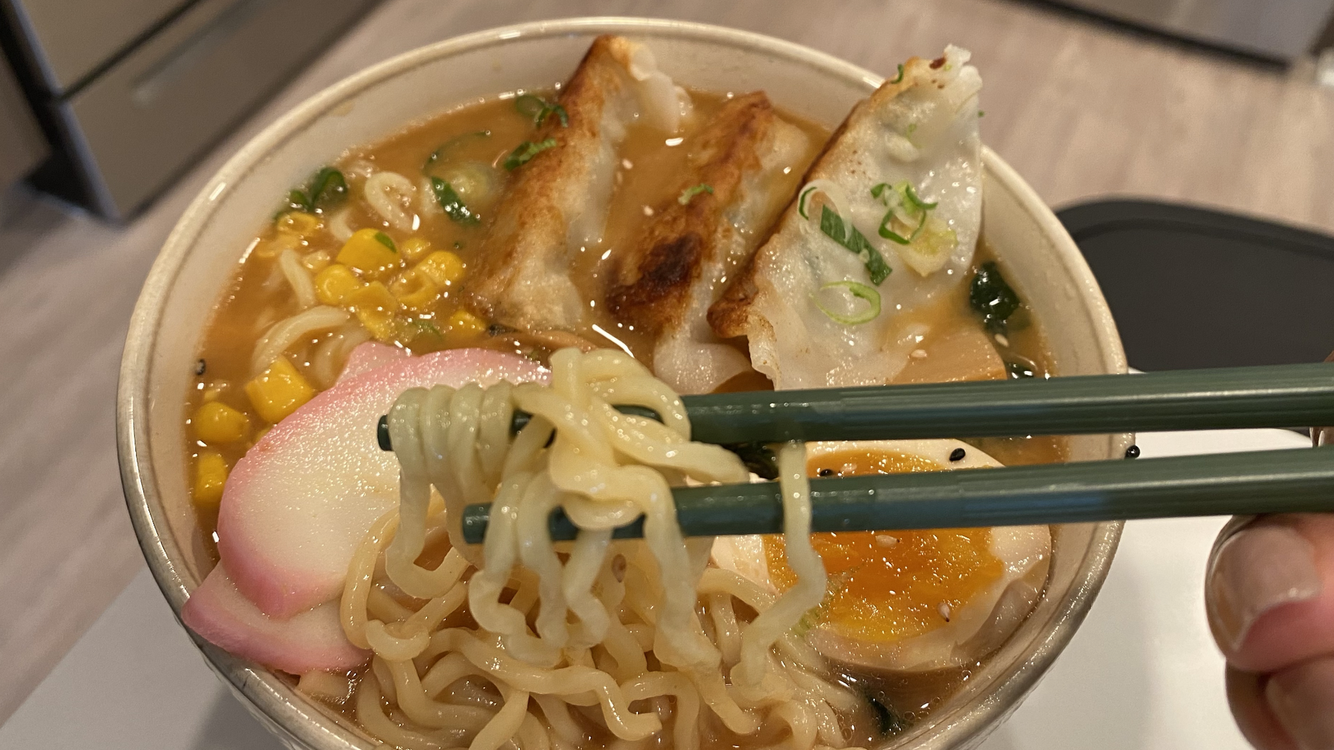 A bowl of ramen