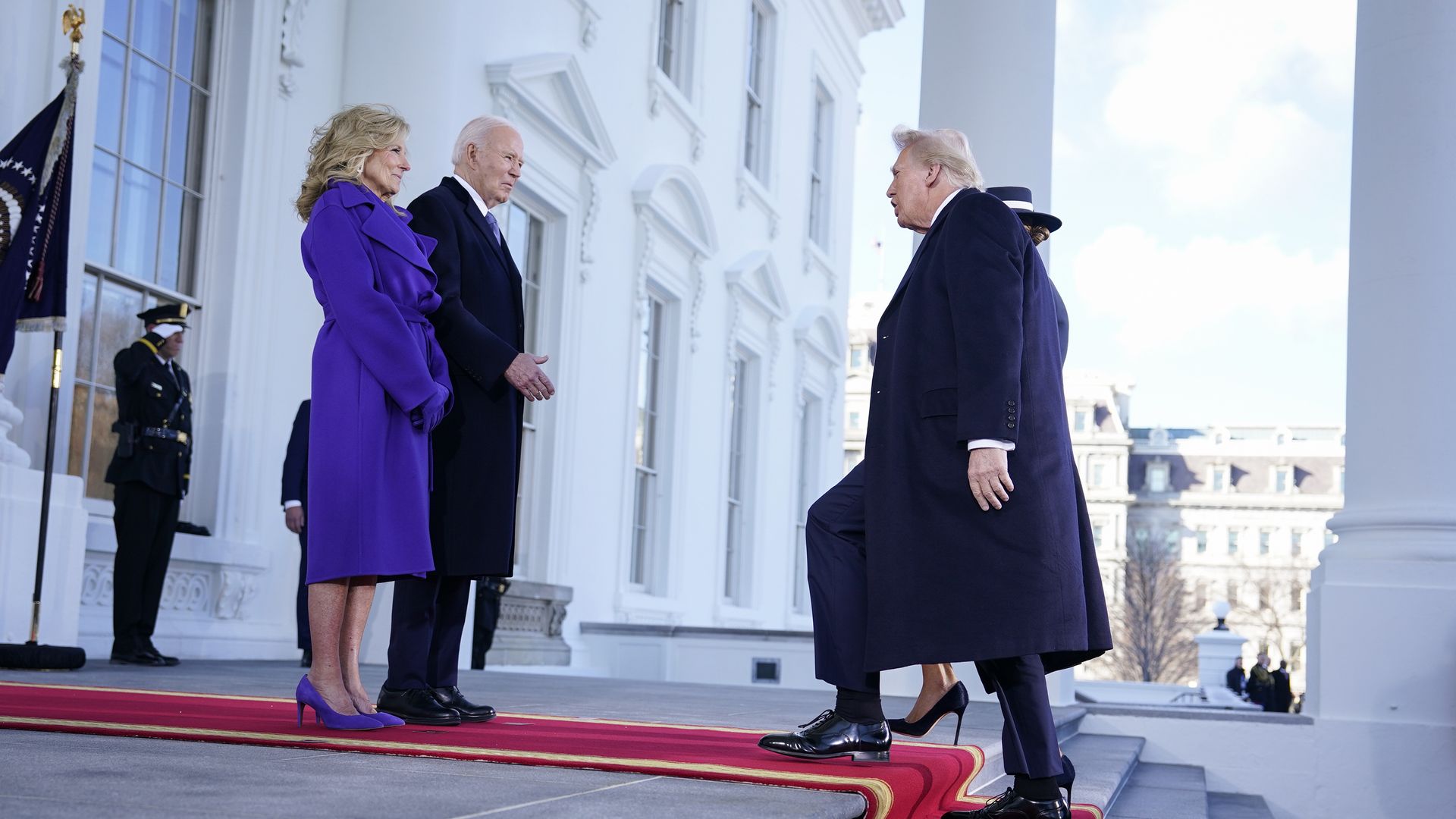 This is Joe Biden and Donald Trump