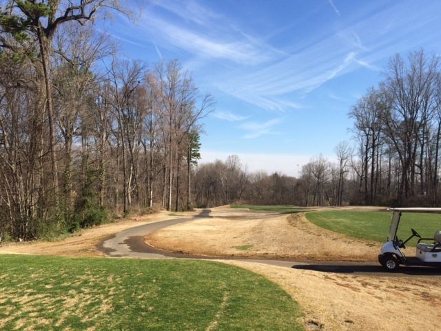 hole 7 par 3 revolution golf course charlotte nc