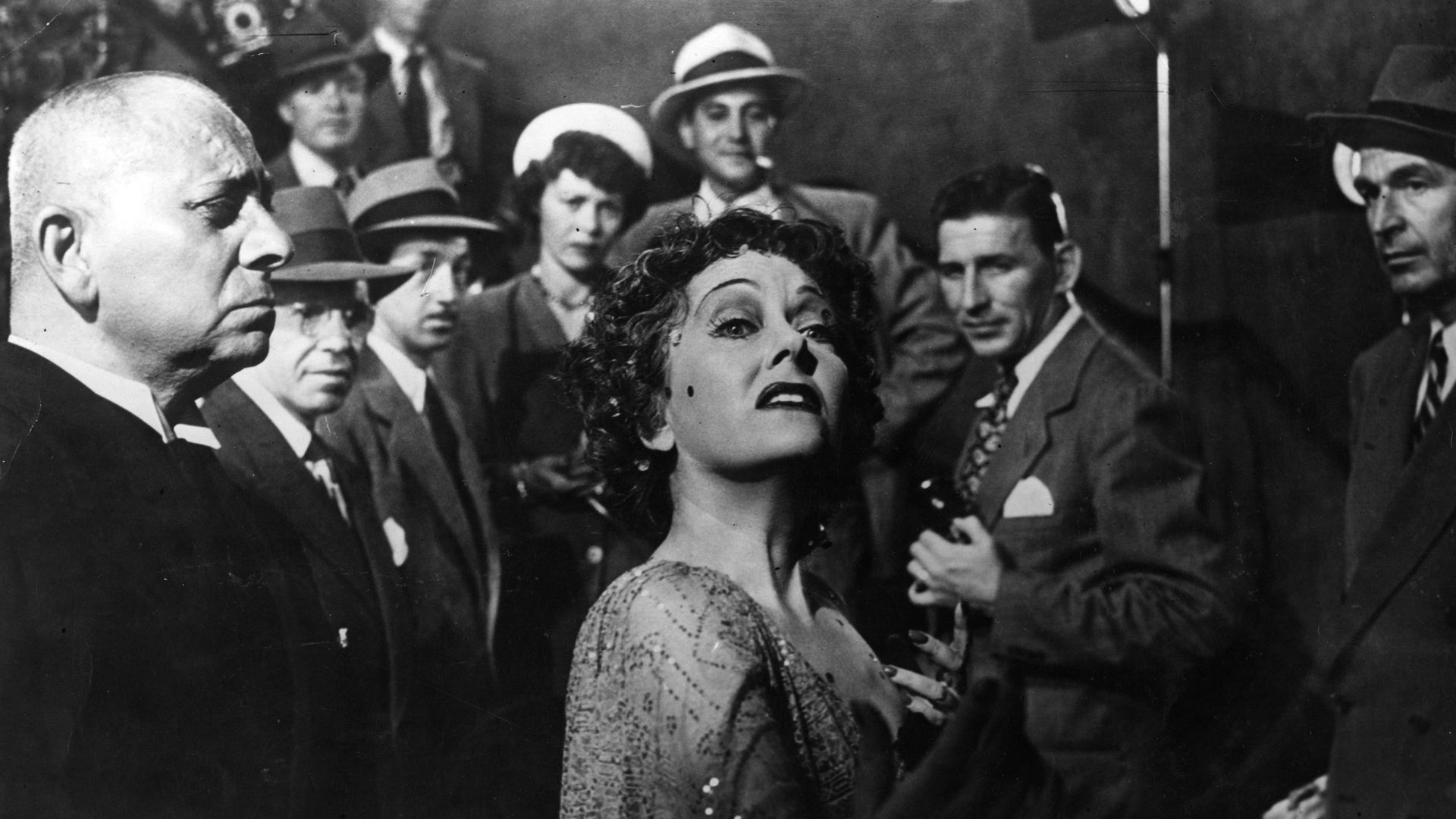 A scene from Sunset Boulevard.