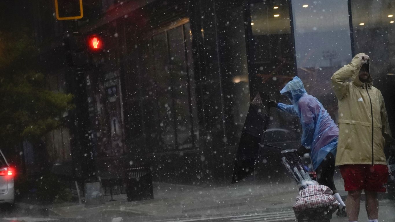 Severe storms across eastern and southern U.S. kill two people, upend ...