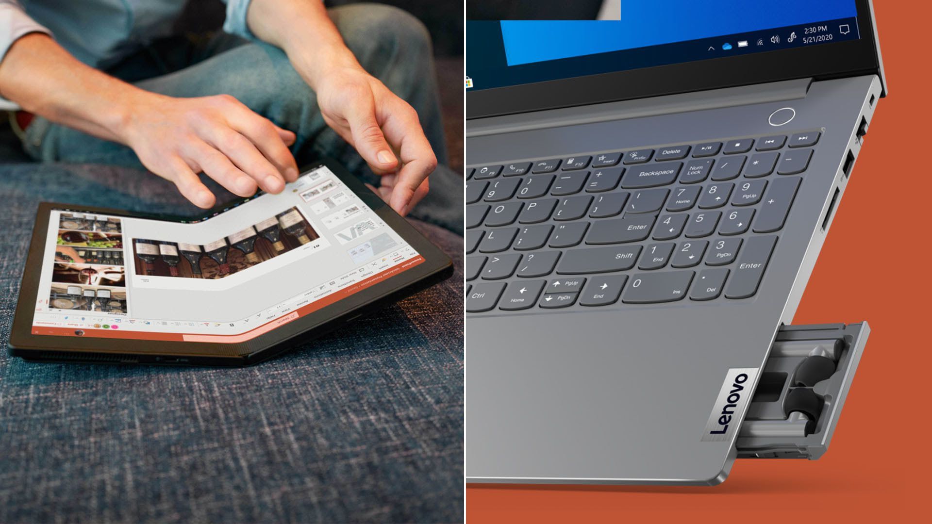 The laptops at hand. Photos: Lenovo