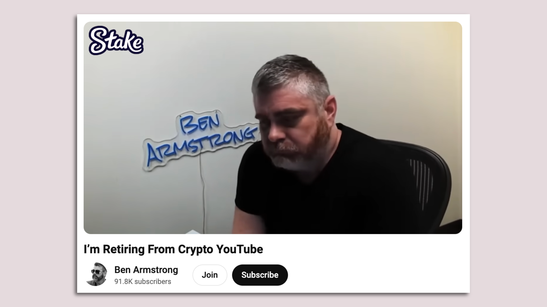 A screenshot from a YouTube video.