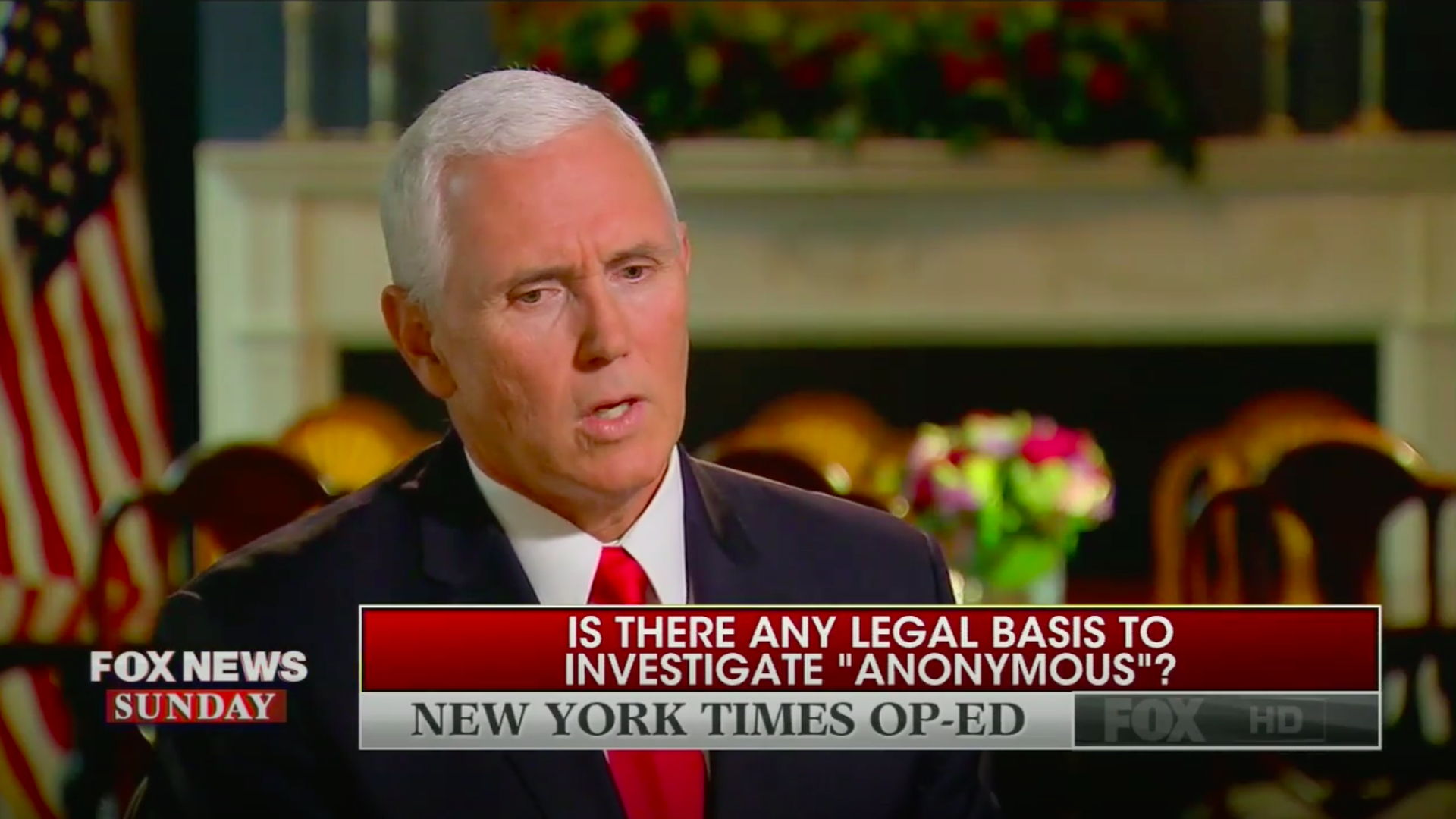 VP Mike Pence on Fox News Sunday