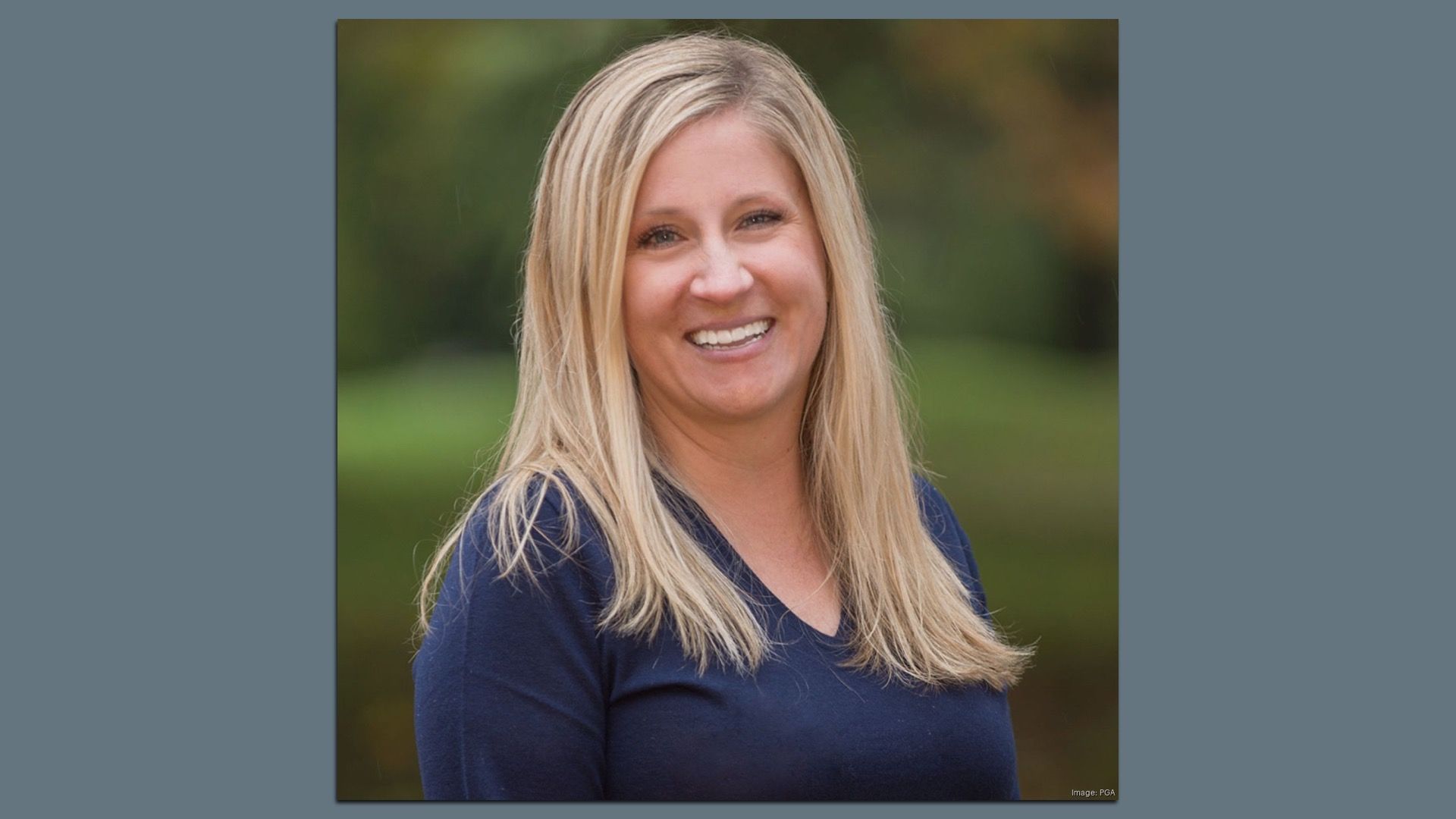 A headshot of Jackie Endsley, championship director for the 2026 PGA Championship.