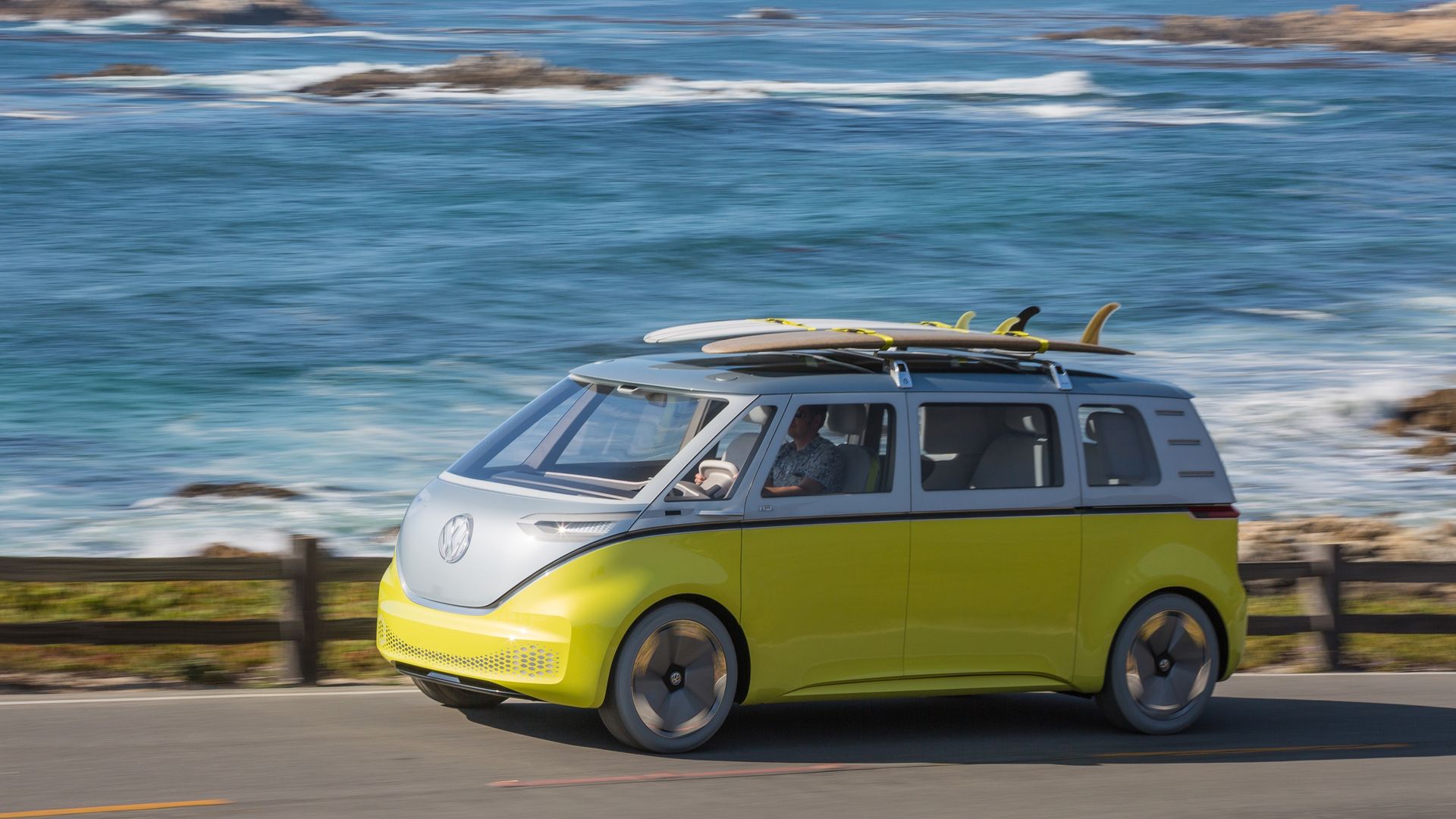 Image of Volkswagen I.D. Buzz electric concept vehicle