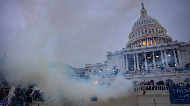 Capitol rioter gets nearly 4 years in prison for assaulting cop