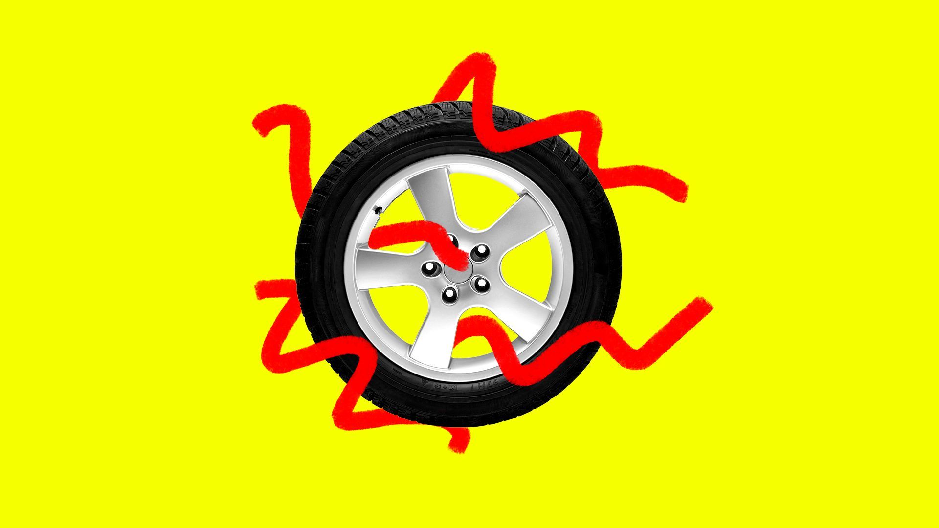Illustration of a tire