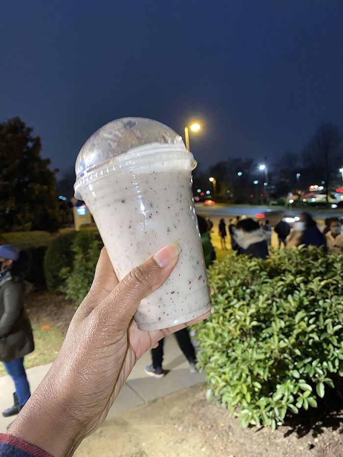 Romeo's Vegan Burgers, Charlotte, food truck, Black owned, milkshake, line