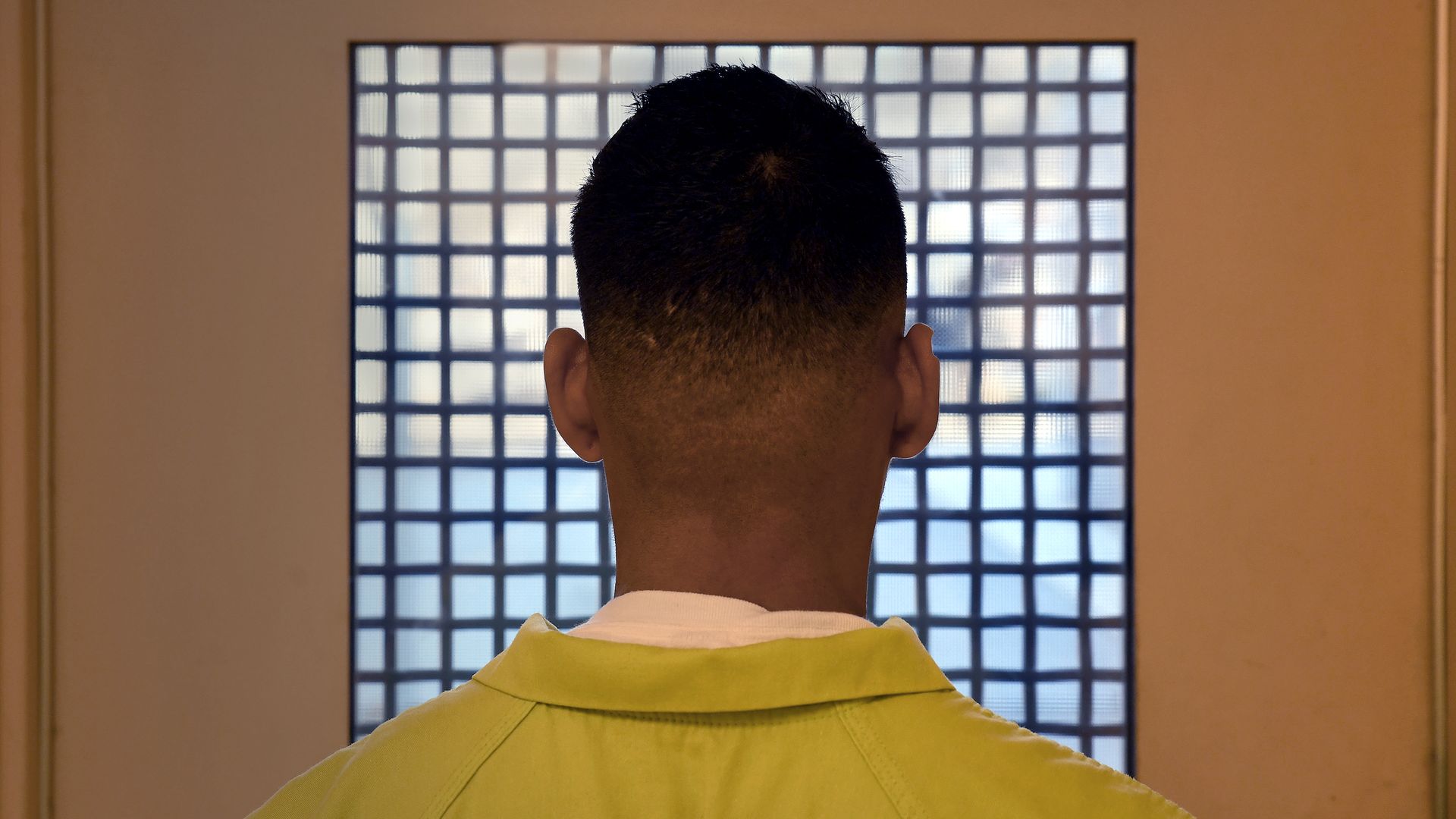 Kevin, a Honduran detainee at a Detention Center, gave an interview at an ICE facility