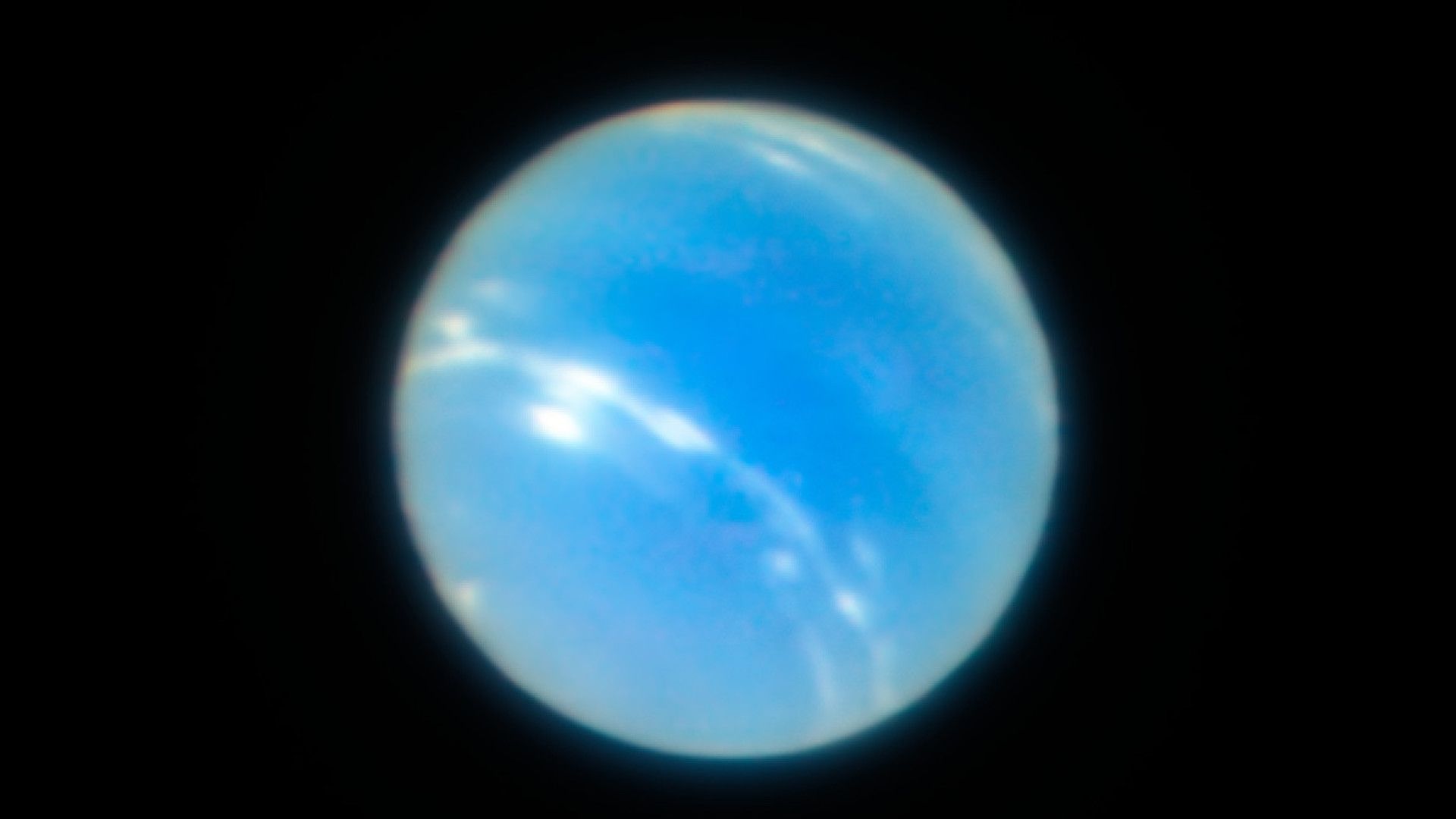 The planet Neptune taken by ESO’s Very Large Telescope.