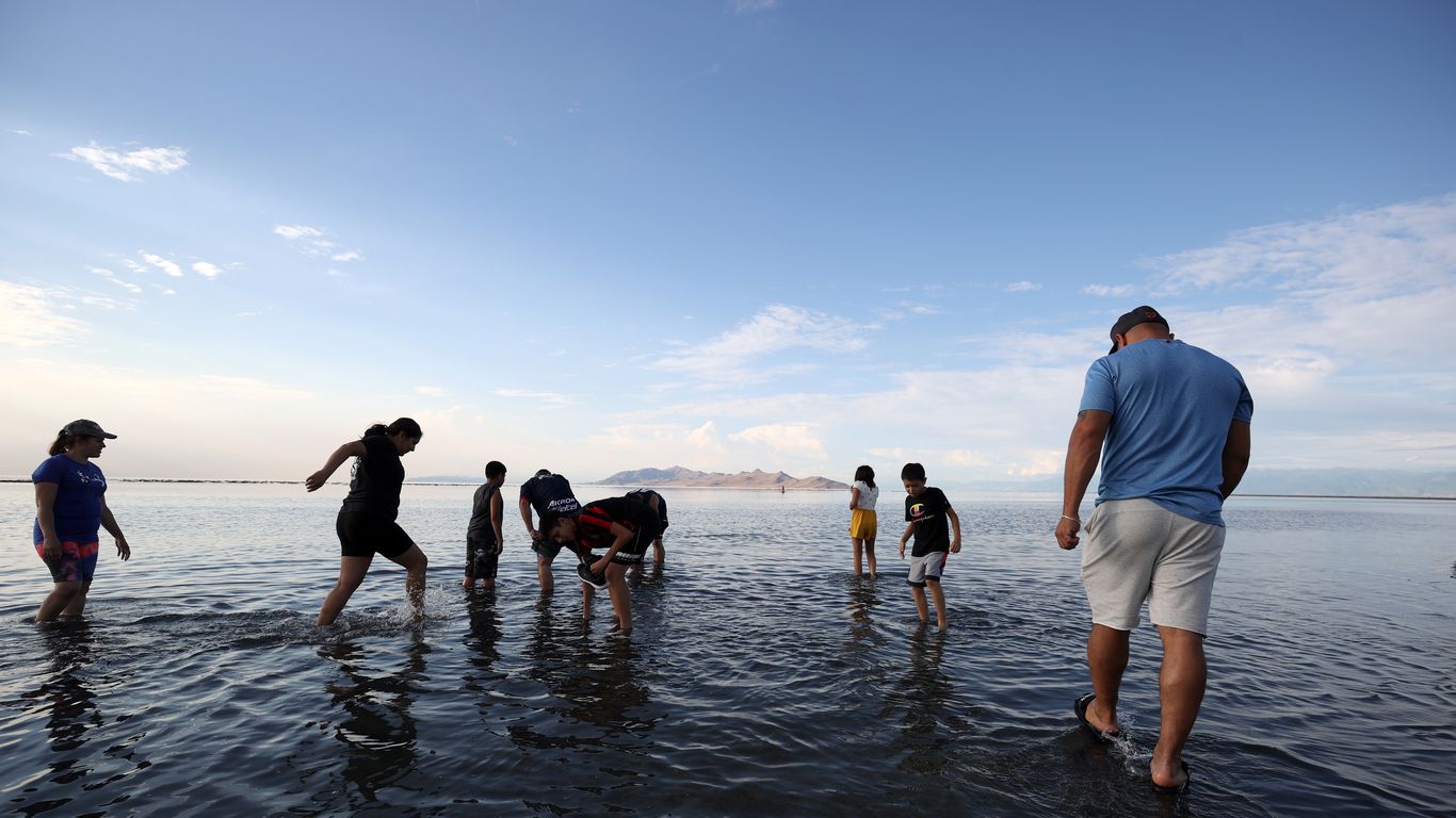 Yes, it's safe to swim in the Great Salt Lake