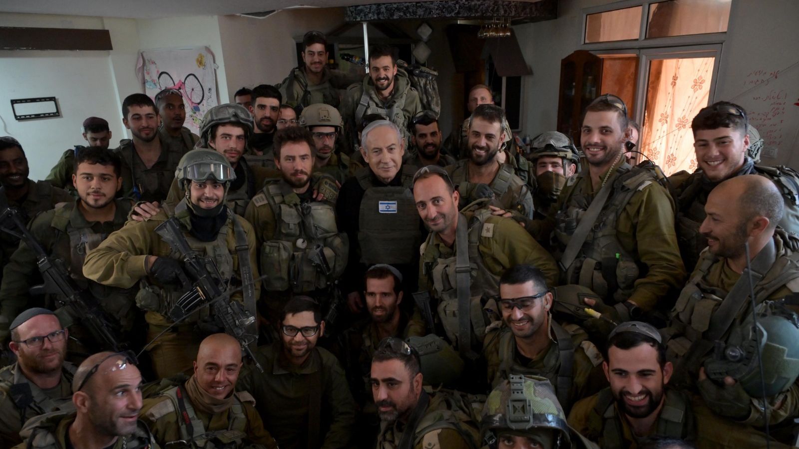 Netanyahu Visits Israeli Troops In Gaza, Vows To Continue War