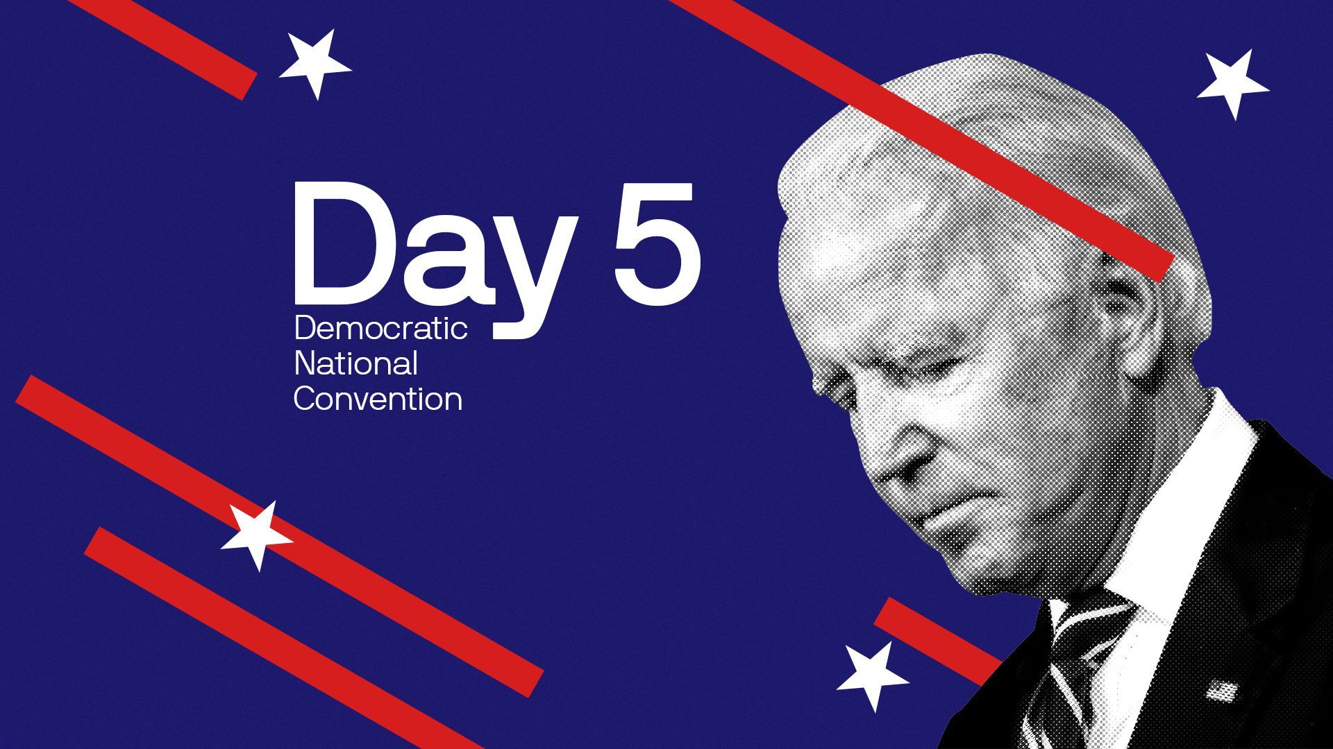 Photo illustration of Joe Biden.
