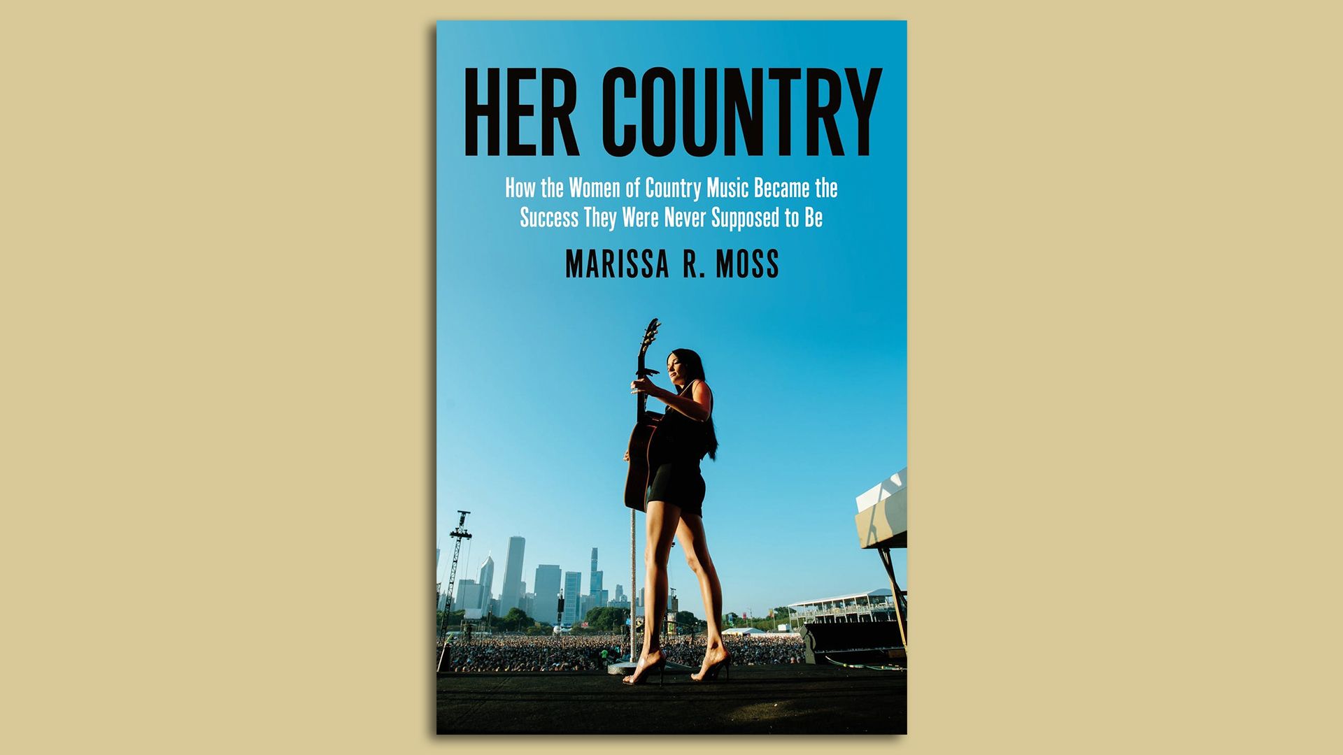 The book cover of "Her Country"