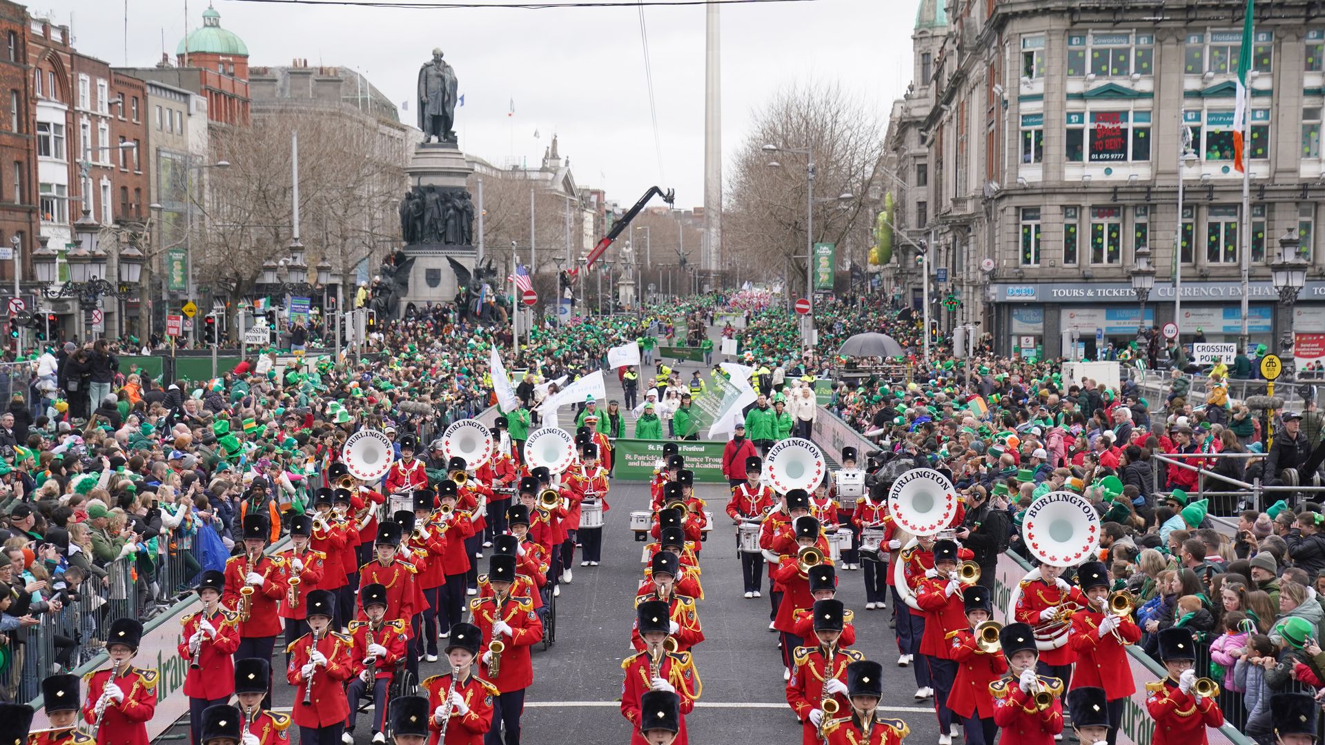 st patricks day dublin flashback