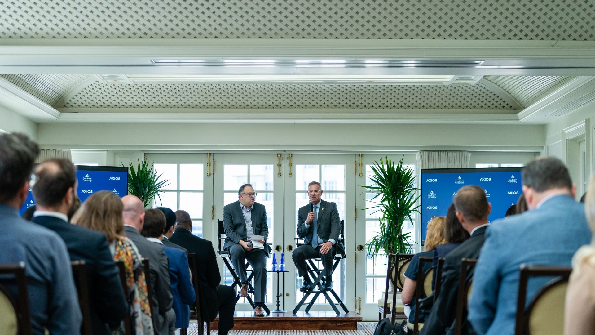 Axios’ Andrew Freedman in conversation with Rep. Scott Peters.