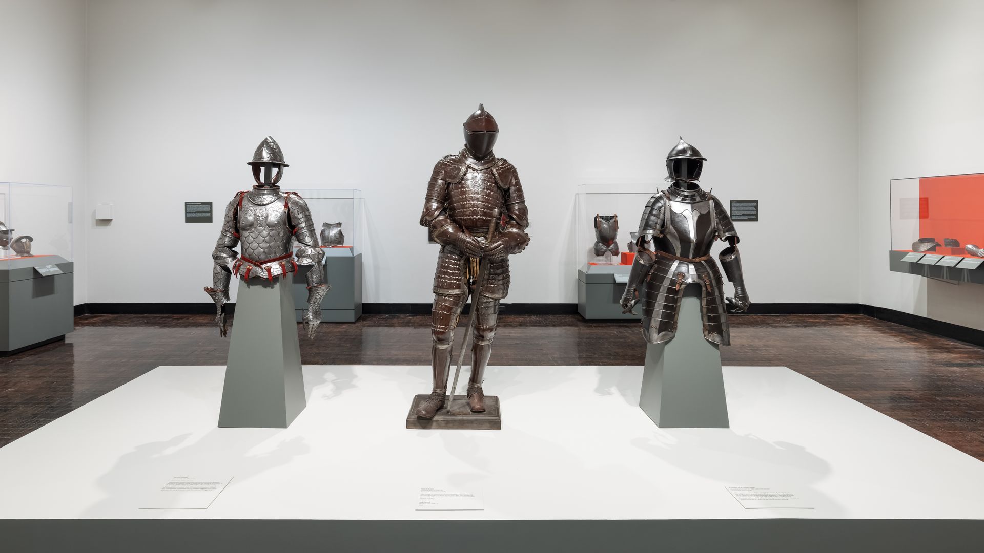 Knight armor on display
