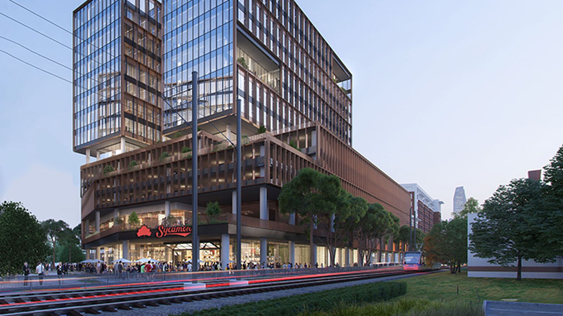 Sycamore Brewing new building in South End