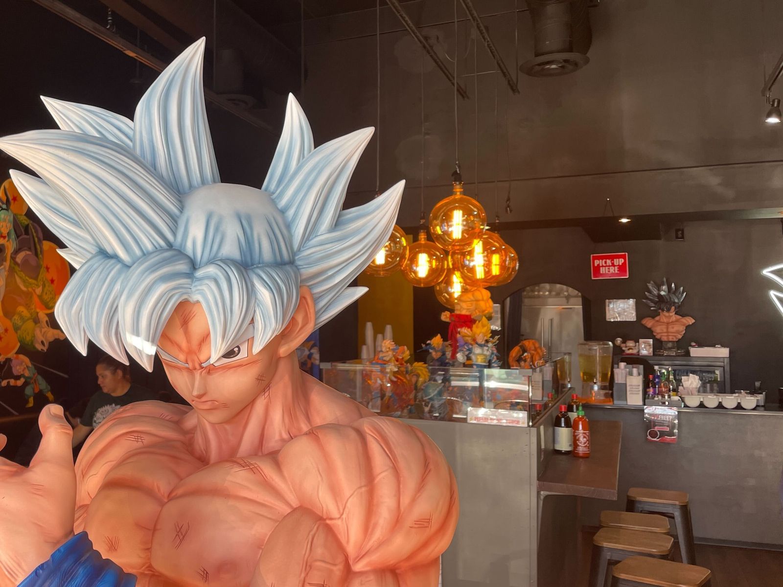 Inside the Dragon Ball-themed restaurant in Norcross, outside Atlanta -  Axios Atlanta