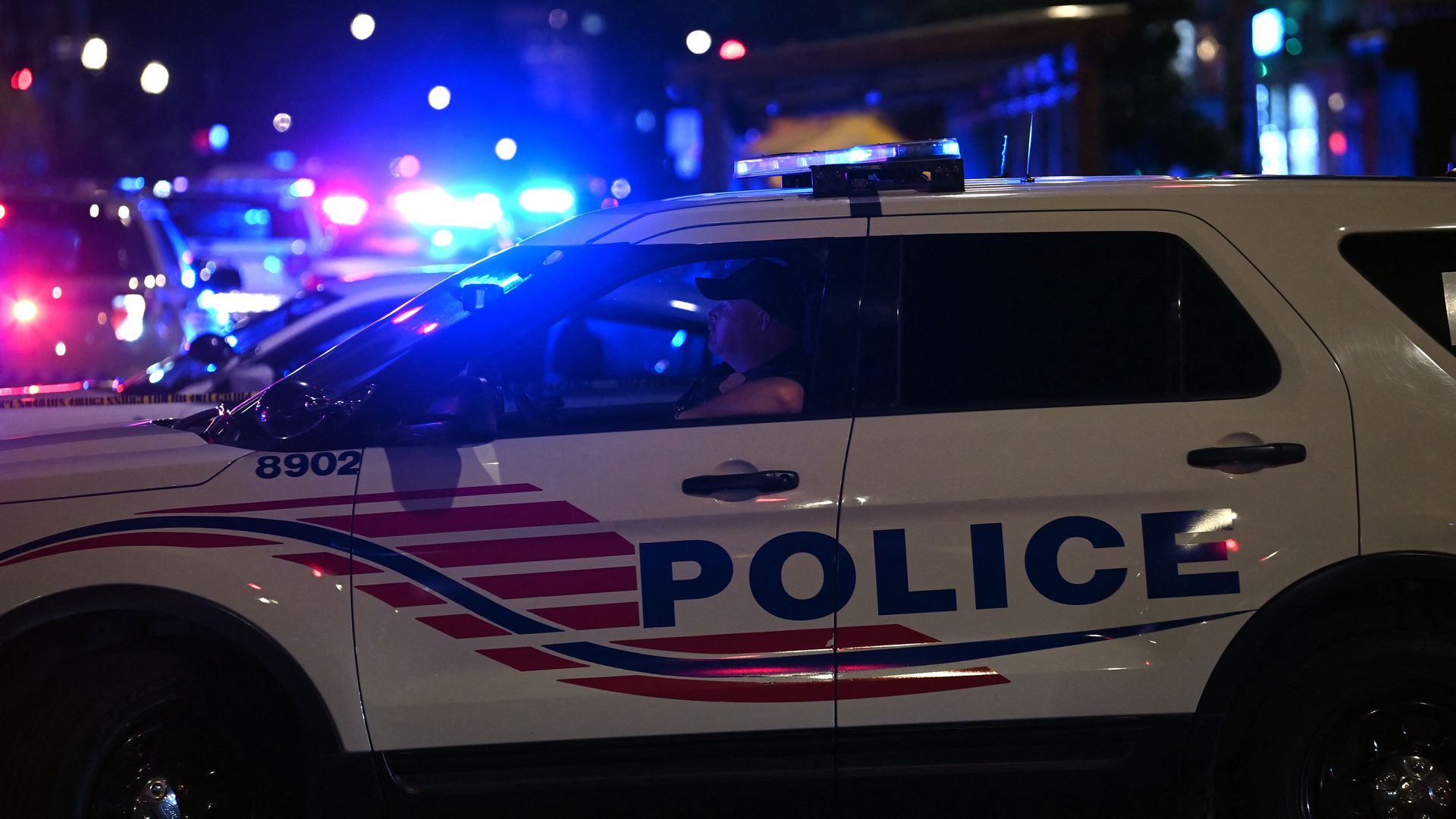 Police car.