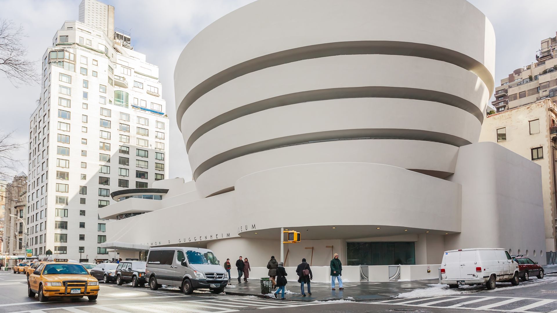 The Solomon R. Guggenheim Museum of modern and contemporary art in New York