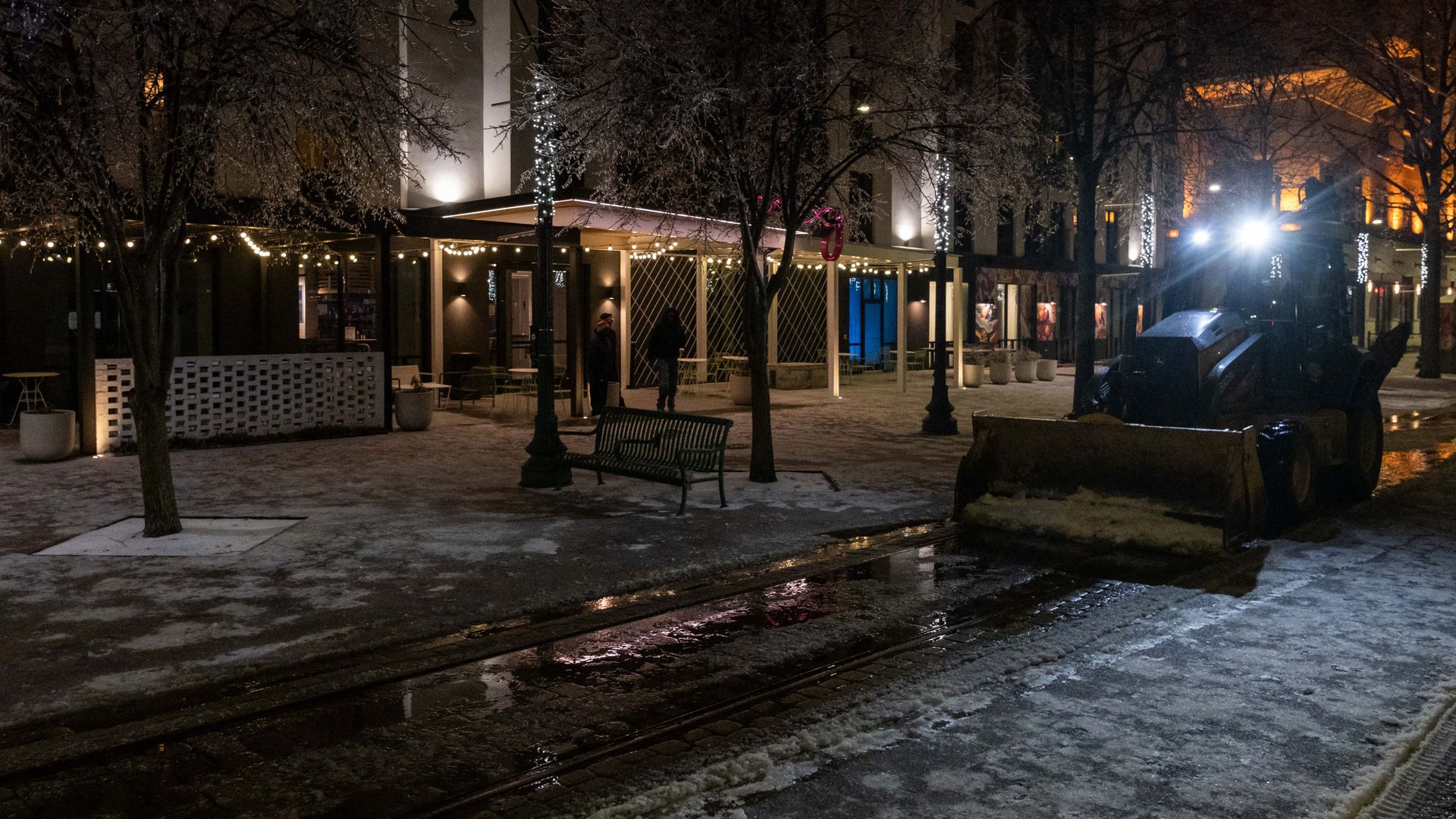 Texas power outages after ice storm lashes South