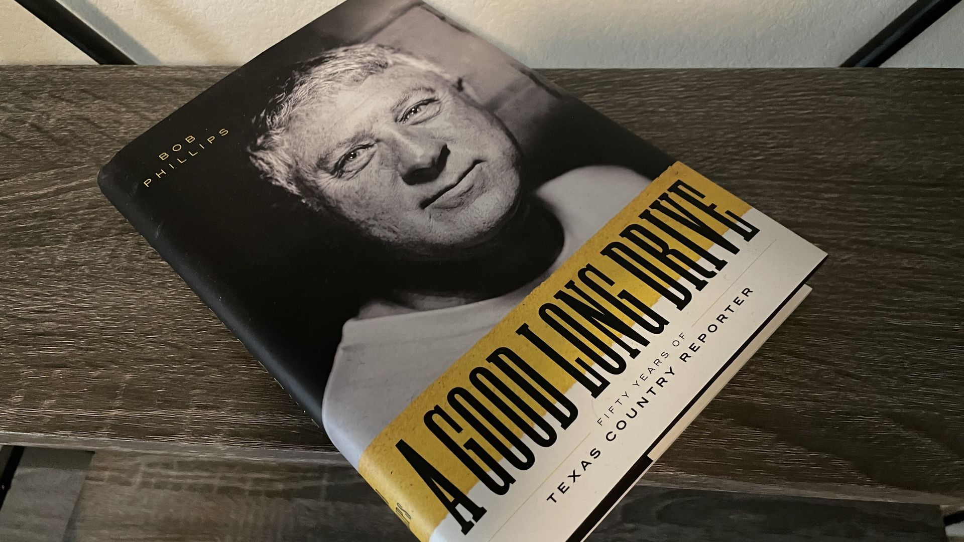A book on a table
