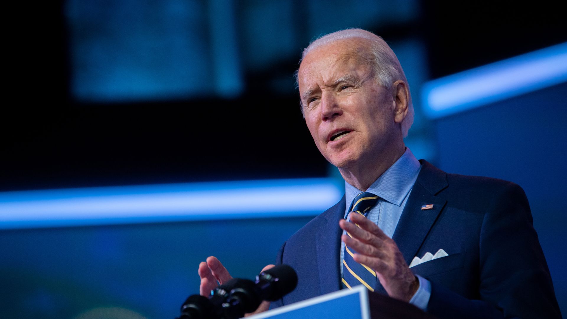 Biden To Call Out Trump Administration For Falling Short On Vaccine Distribution Axios