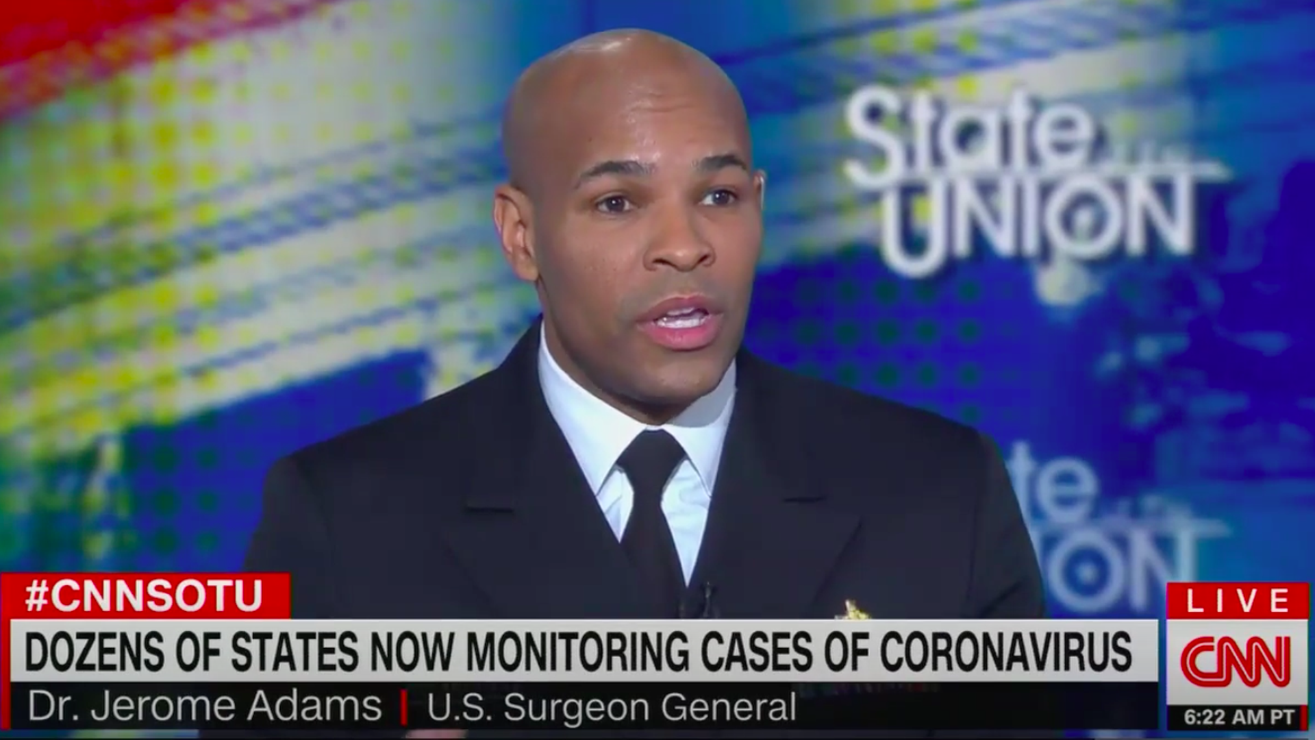 U.S. Surgeon General Jerome Adams