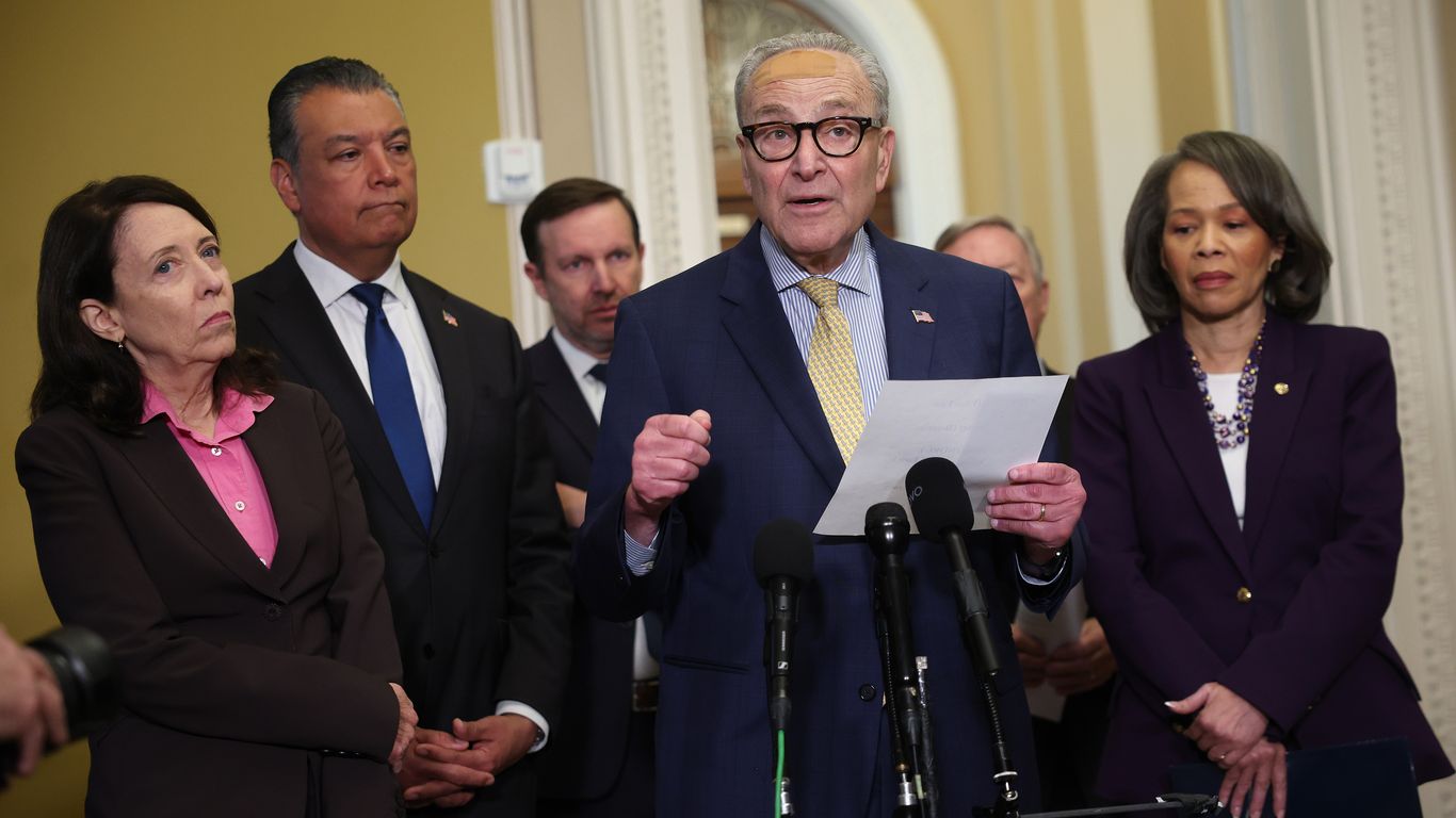 Senate Dems eager to force Republicans to vote on Trump's ballroom