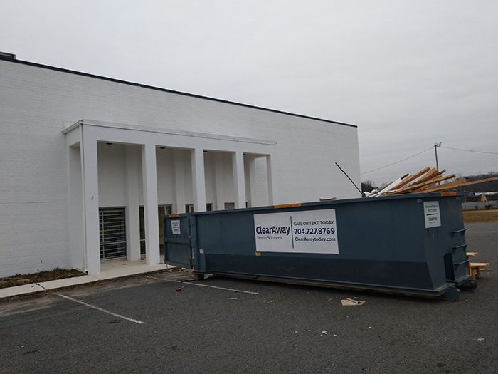 Demolition underway at the Independent Picture House (courtesy of Charlotte Film Society)