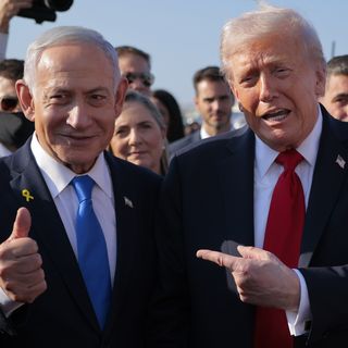 Trump says he'll "be involved" in Netanyahu's corruption trial "to help him out"