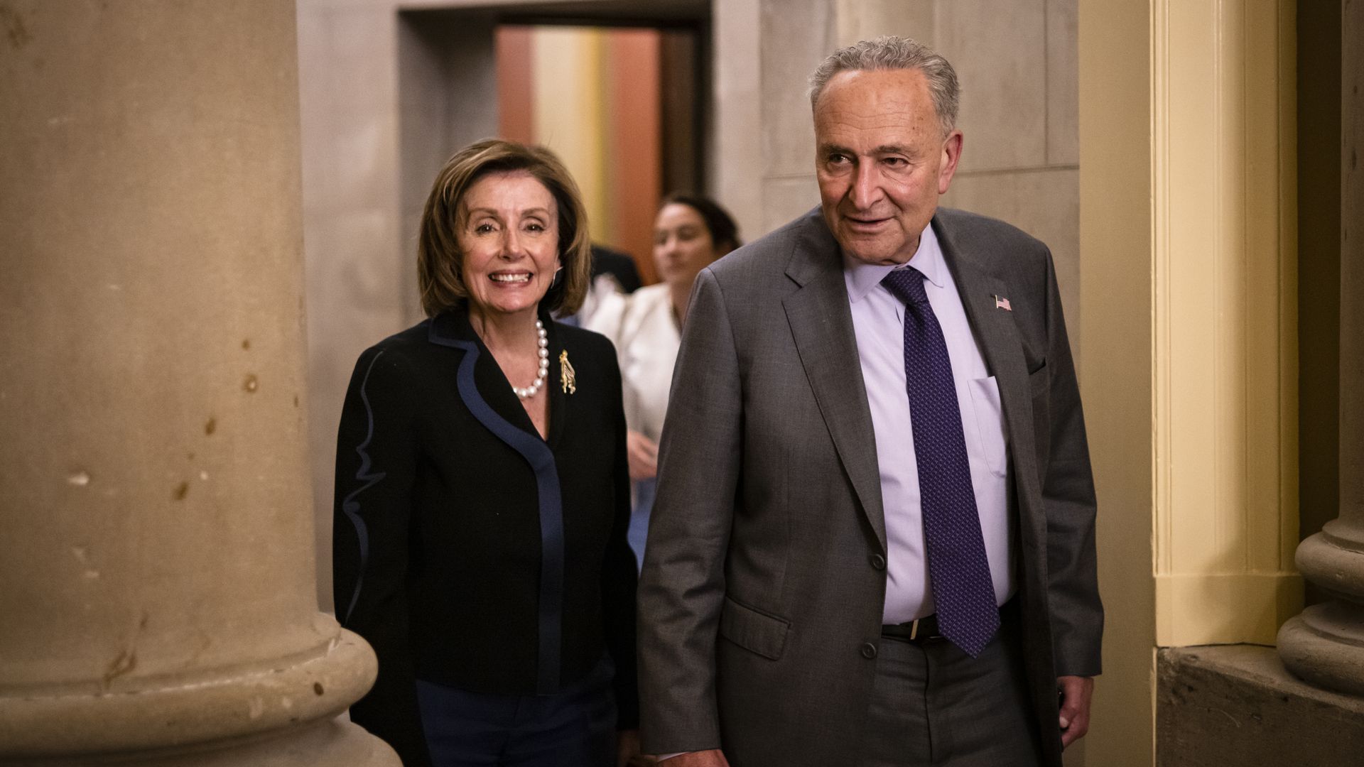 Pelosi, Schumer at White House agree to address climate crisis goals