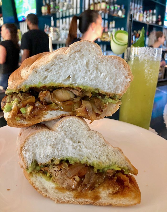 chicken torta at el thrifty